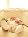 Baby in Bassinet