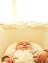 Baby in Bassinet