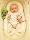 Baby in Bassinet