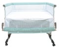 Baby bassinet travel cot co-sleeper, isolated over white Royalty Free Stock Photo