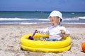 Baby on the beach