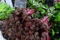 Baby beetroots for sale Royalty Free Stock Photo