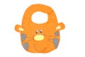 Baby bib isolated Royalty Free Stock Photo