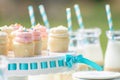 Baby birthday decoration Royalty Free Stock Photo