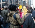 Baby Black Lives Matter Protest Royalty Free Stock Photo