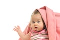 Baby blanket isolated Royalty Free Stock Photo