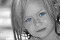 Baby blue eyes Royalty Free Stock Photo
