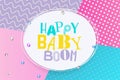 Baby boom happy birthday memphis style