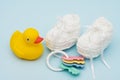 Baby Booties Royalty Free Stock Photo