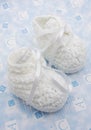 Baby booties Royalty Free Stock Photo