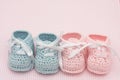 Baby Booties Royalty Free Stock Photo