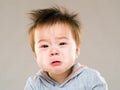 Baby bor crying Royalty Free Stock Photo