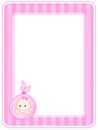 Baby border / frame Royalty Free Stock Photo