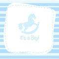 Baby born congratulation card