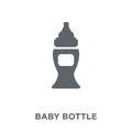 Baby bottle icon from Drinks collection.
