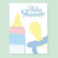 Baby bottle milk and pacifier accessory