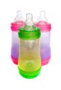 Baby bottles Royalty Free Stock Photo