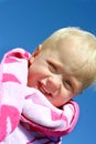 Baby Boy in Beach Towel Royalty Free Stock Photo