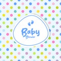 Baby boy birthday greeting card