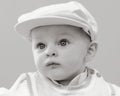 Baby Boy Golfer Hat Royalty Free Stock Photo