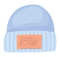 baby boy hat Royalty Free Stock Photo