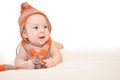 Baby boy posing Royalty Free Stock Photo