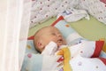 Baby boy sleeping Royalty Free Stock Photo