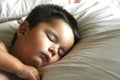 Baby Boy Sleeping Royalty Free Stock Photo