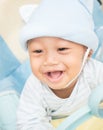 Baby boy smiling Royalty Free Stock Photo