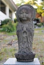 Baby Buddha statue or Jizo at Reisenji Japanese Buddhist Temple Royalty Free Stock Photo