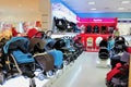 Baby buggy Store Royalty Free Stock Photo