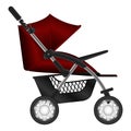 Baby Carriage Royalty Free Stock Photo