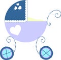 Baby carriage Royalty Free Stock Photo