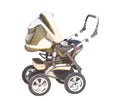 Baby carriage ( perambulator) Royalty Free Stock Photo