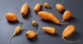 Baby carrots Royalty Free Stock Photo