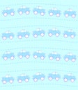 Baby cars pattern