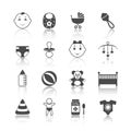 Baby Child Icons Set