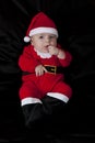 Baby Christmas Santa Royalty Free Stock Photo