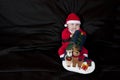 Baby Christmas Santa Royalty Free Stock Photo