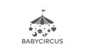 Baby Circus Logo Design Template