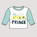 Baby clothes design: newborn t-shirt.