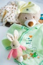 Baby clothes and toys