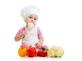 Baby cook Royalty Free Stock Photo