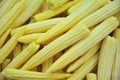 Baby corn as a background Royalty Free Stock Photo