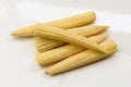 Baby Corn isolated Royalty Free Stock Photo