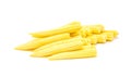 Baby corn isolated on white background Royalty Free Stock Photo