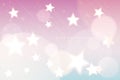 Baby cute stars abstract background