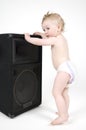 Baby dancing with reproducer