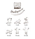 Baby Development Stages Milestones First One Year . Child milestones of first year