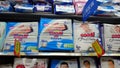 Shenzhen, China: Baby Diapers on sale at Wal-Mart Supermarket